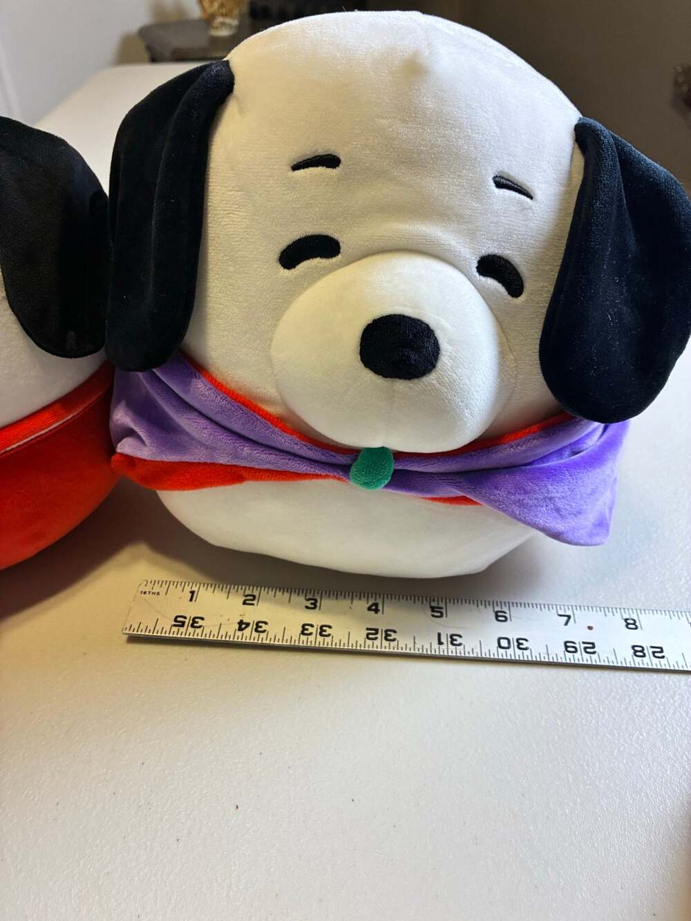 Squishmallows Snoopy Vampire Halloween Peanuts Plush 8" Kellytoy Stuffed Animal